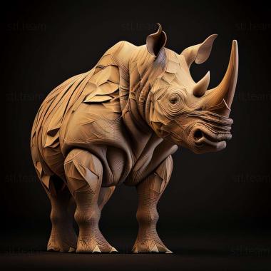 3D model Oryctes rhinoceros (STL)